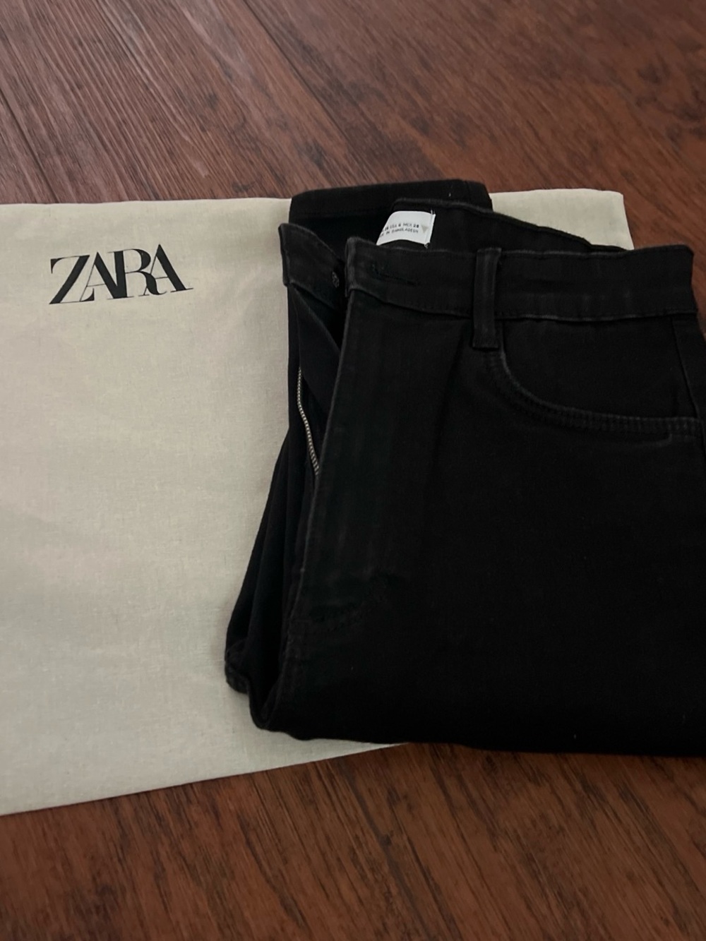 ZARA Women's Skinny Black Jeans